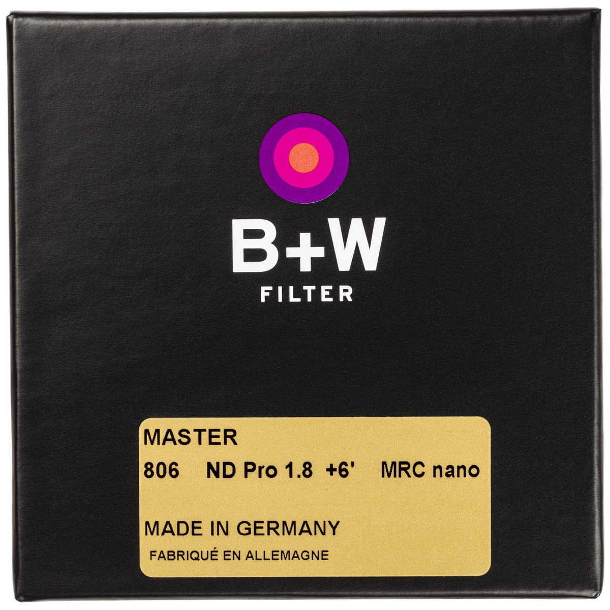 Foto 3 | Filtro B+w Master De Densidad Neutra 1.8 (6 Paradas) 67 Mm - Venta Internacional.
