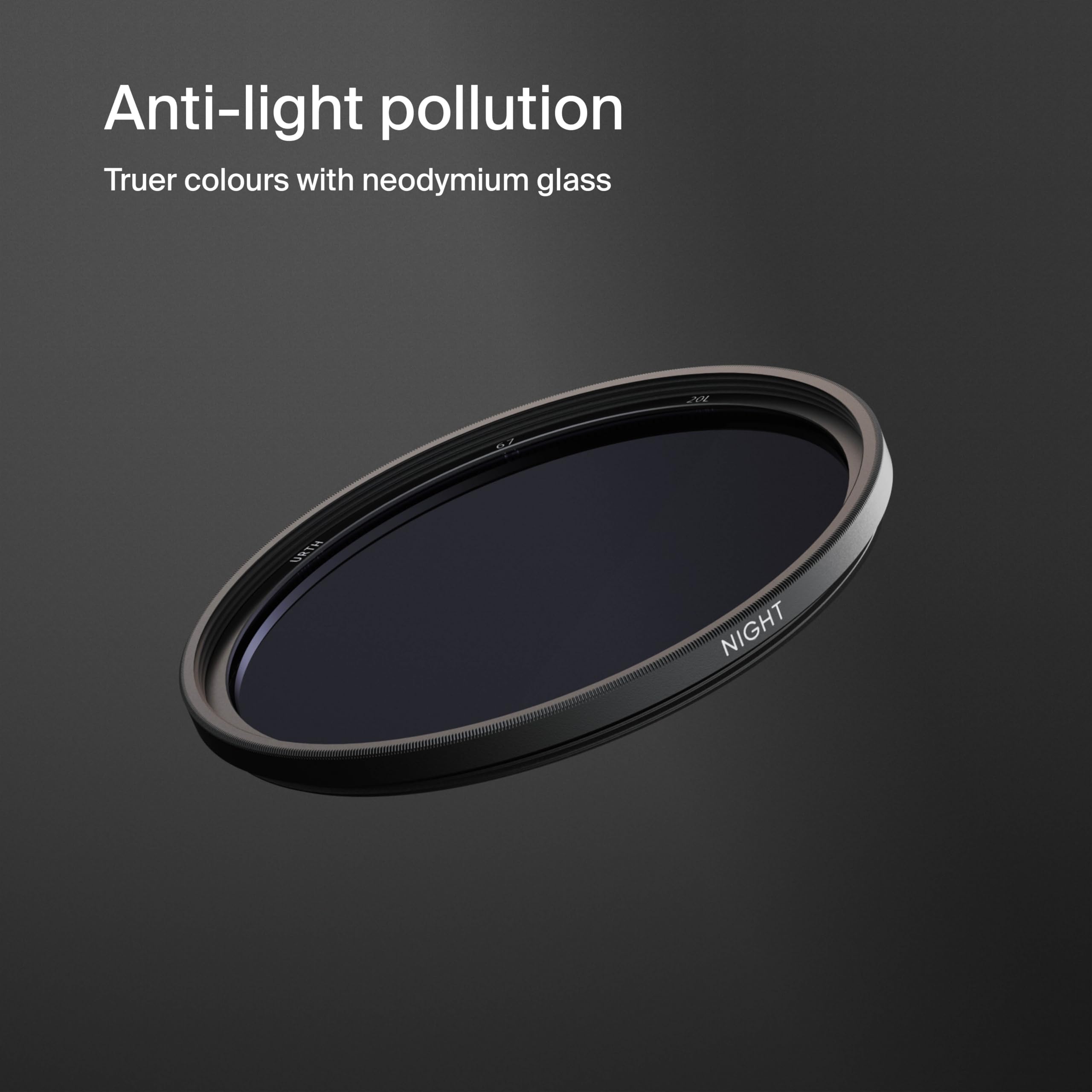 Foto 3 pulgar | Filtro De Lente Nocturna Urth Neutral De 95 Mm Con Nanocapa De Neodimio - Venta Internacional.