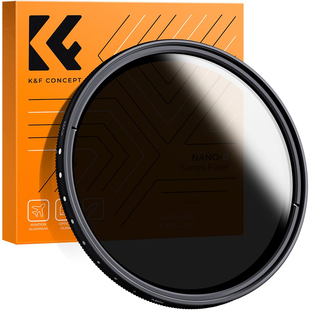 Foto 2 pulgar | Filtro De Lente Nd K&f Concept Variable Nd2-nd400 55 Mm Para Cámara - Venta Internacional.