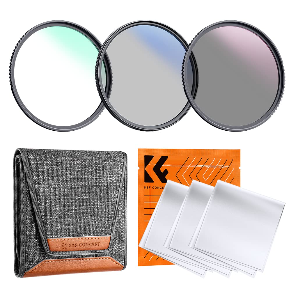 Foto 2 pulgar | Kit De Filtros De Lentes K&f Concept 67 Mm Uv/cpl/nd4 Con Paño De Limpieza - Venta Internacional.