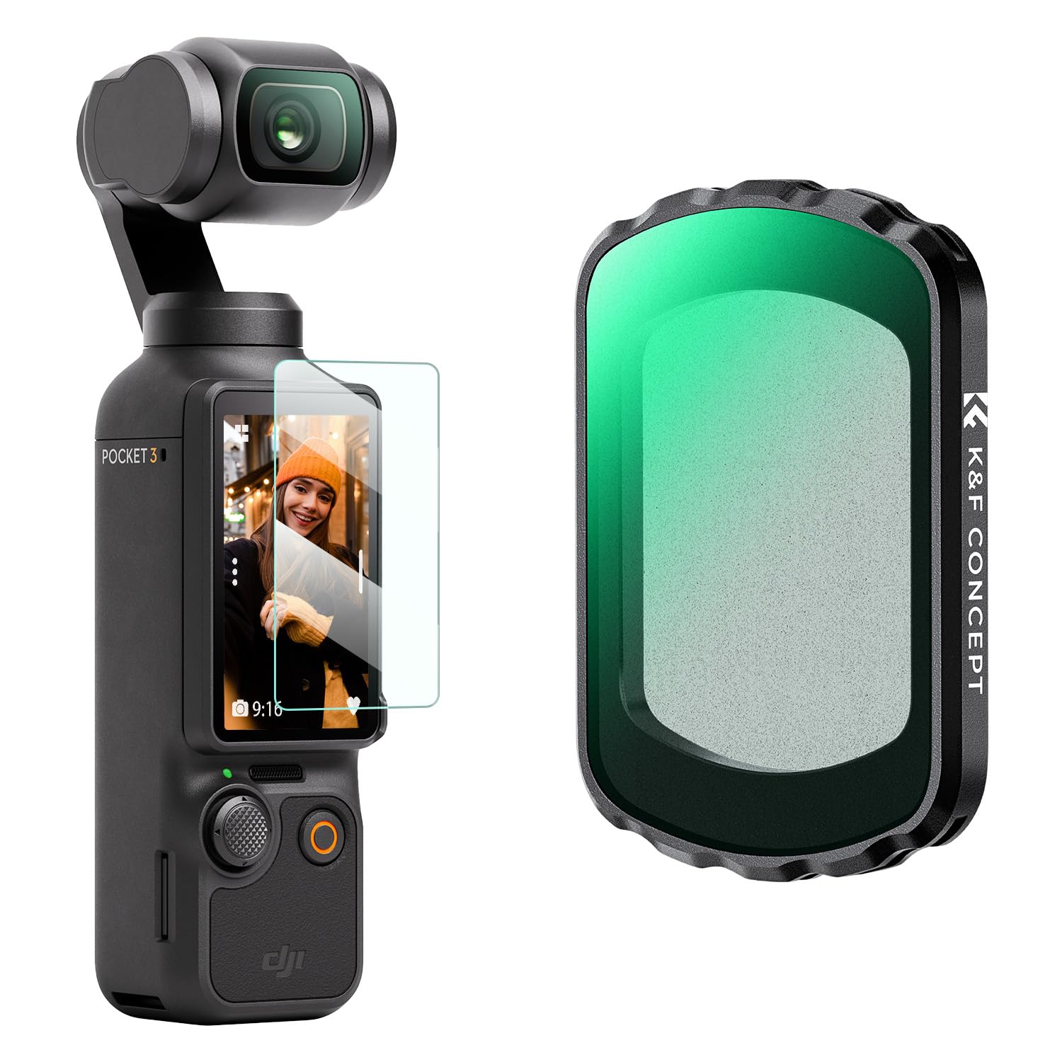 Foto 2 pulgar | Filtro Magnético K&f Concept Black Diffusion 1/2 Para Dji Osmo Pocket 3, Filtros De Efectos Cinemato - Venta Interna
