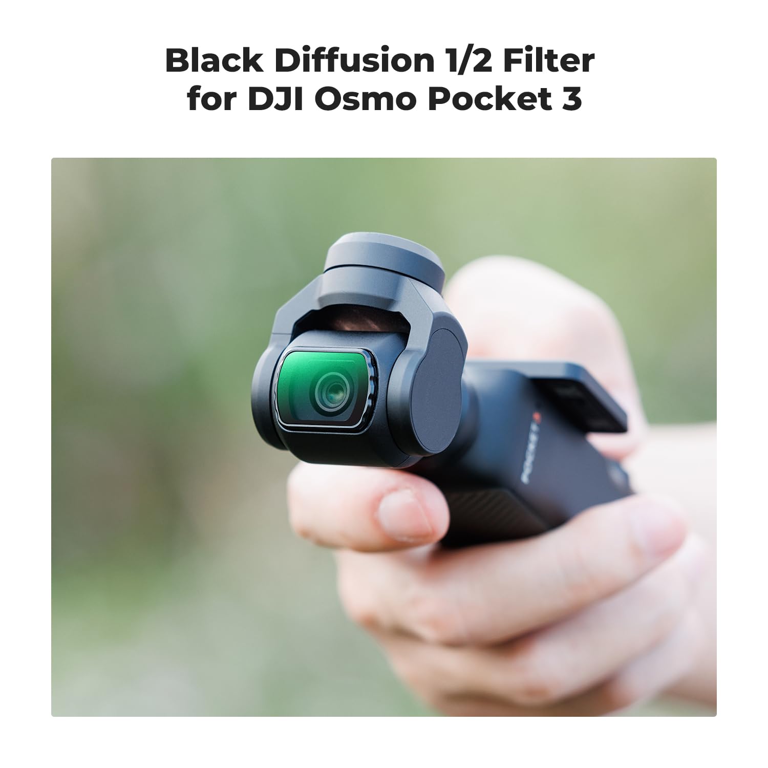 Foto 3 pulgar | Filtro Magnético K&f Concept Black Diffusion 1/2 Para Dji Osmo Pocket 3, Filtros De Efectos Cinemato - Venta Interna