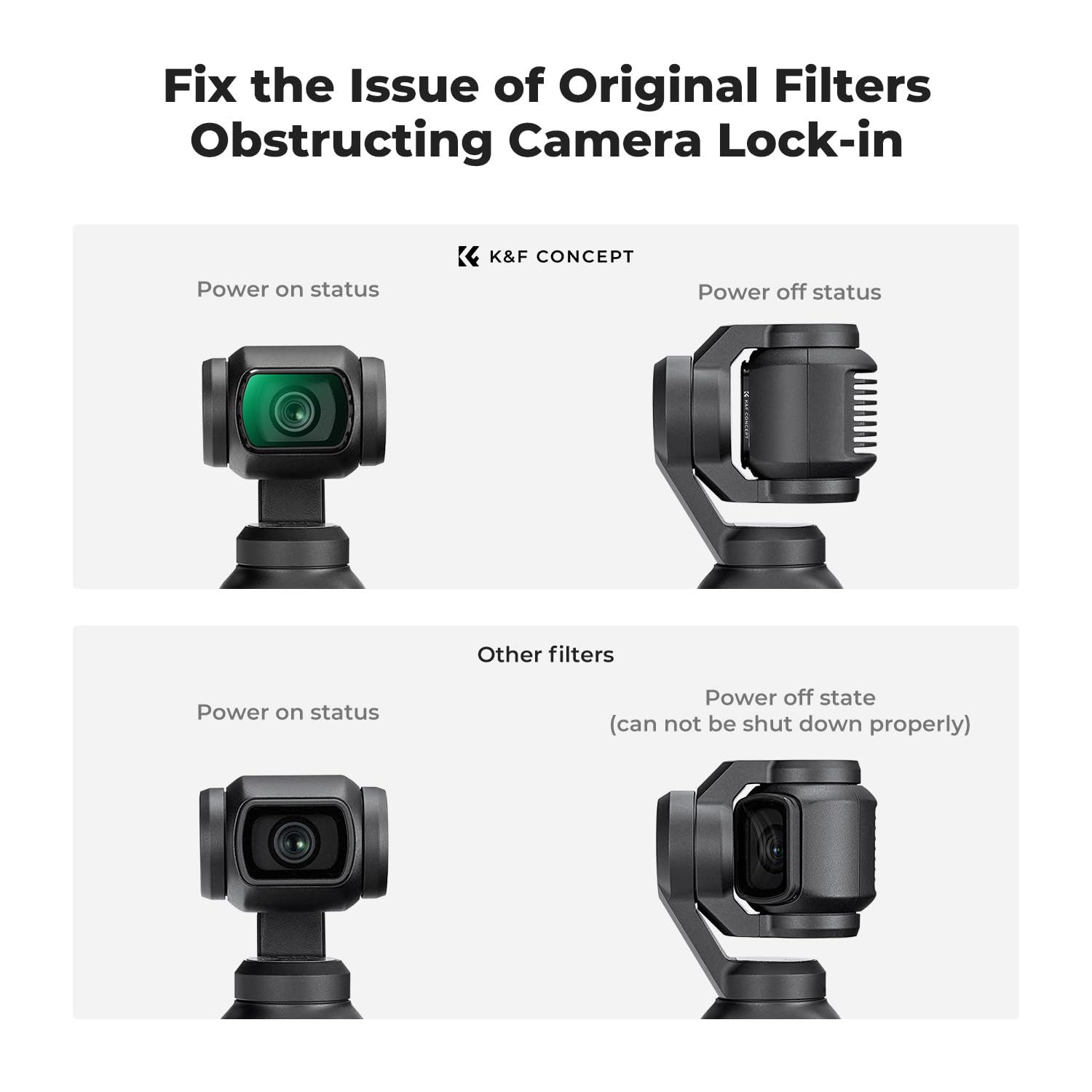 Foto 5 pulgar | Filtro Magnético K&f Concept Black Diffusion 1/2 Para Dji Osmo Pocket 3, Filtros De Efectos Cinemato - Venta Interna