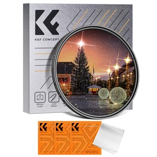 Foto 1 | Filtro Star K&f Concept Variable De 82 Mm Con 4 A 8 Puntos Para Cámara - Venta Internacional.