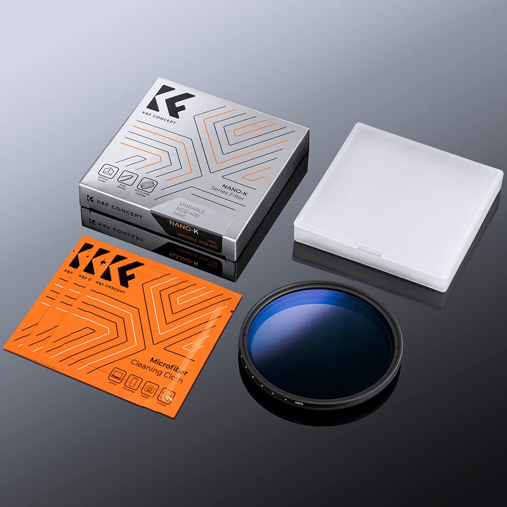 Foto 6 | Filtro De Lente Nd Variable K&f Concept De 77 Mm Nd2-nd400 (1-9 Pasos), 18 Recubrimientos Multicapa, - Venta Internac