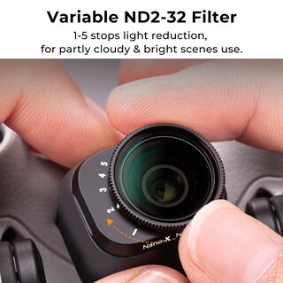 Foto 3 | Filtro Nd K&f Concept Mini 3 Pro Variable Nd2-32 (1-5 Pasos) - Venta Internacional.