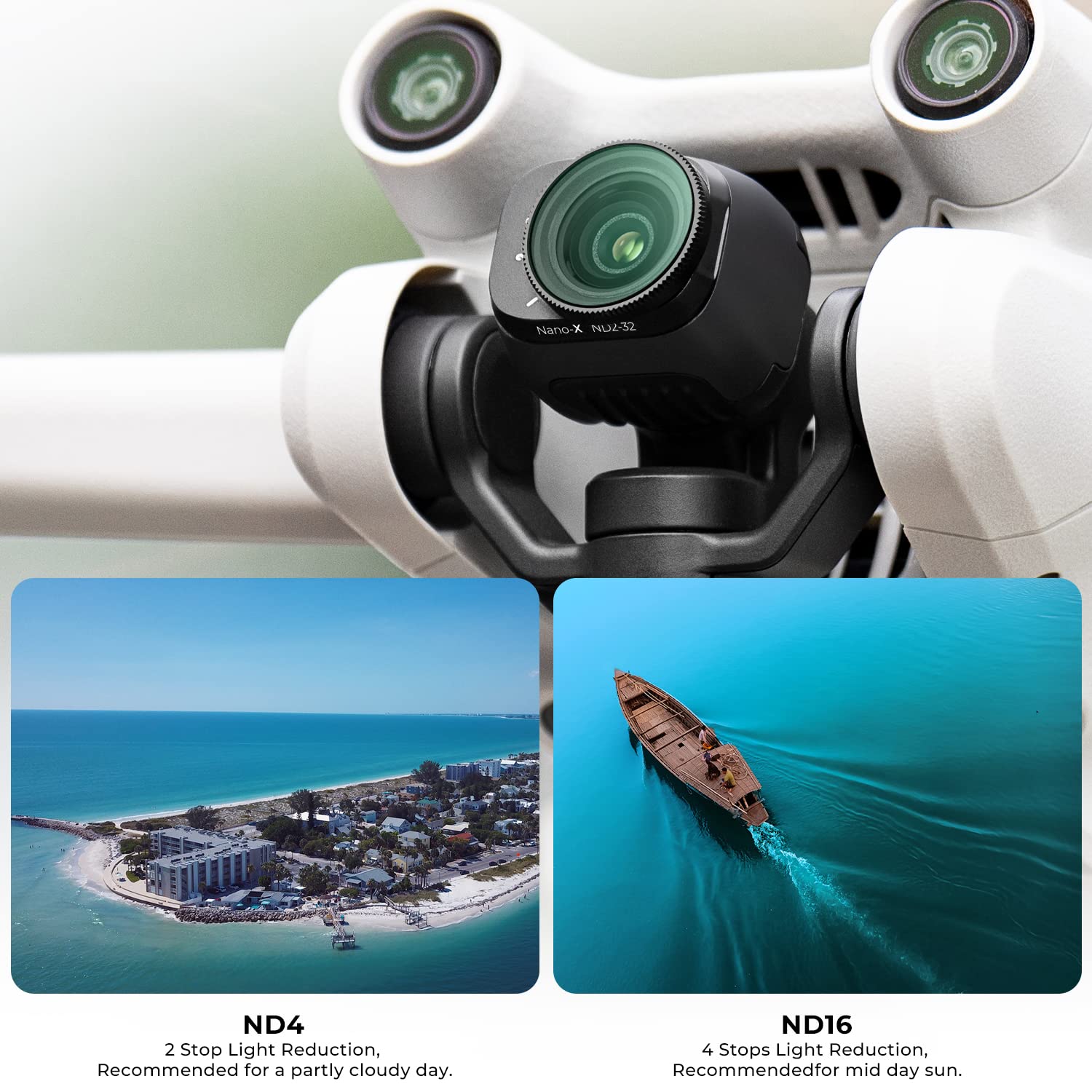 Foto 5 pulgar | Filtro Nd K&f Concept Mini 3 Pro Variable Nd2-32 (1-5 Pasos) - Venta Internacional.