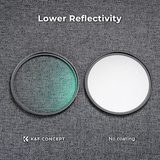 Foto 4 | Filtro De Protección De Lente K&f Concept 72 Mm Mcuv Para Cámara - Venta Internacional.