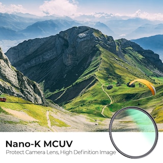 Foto 2 | Filtro De Protección De Lente K&f Concept 52 Mm Mcuv Para Lente De Cámara - Venta Internacional.