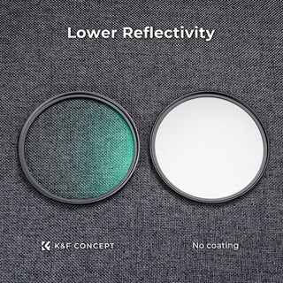 Foto 4 | Filtro De Protección De Lente K&f Concept 52 Mm Mcuv Para Lente De Cámara - Venta Internacional.