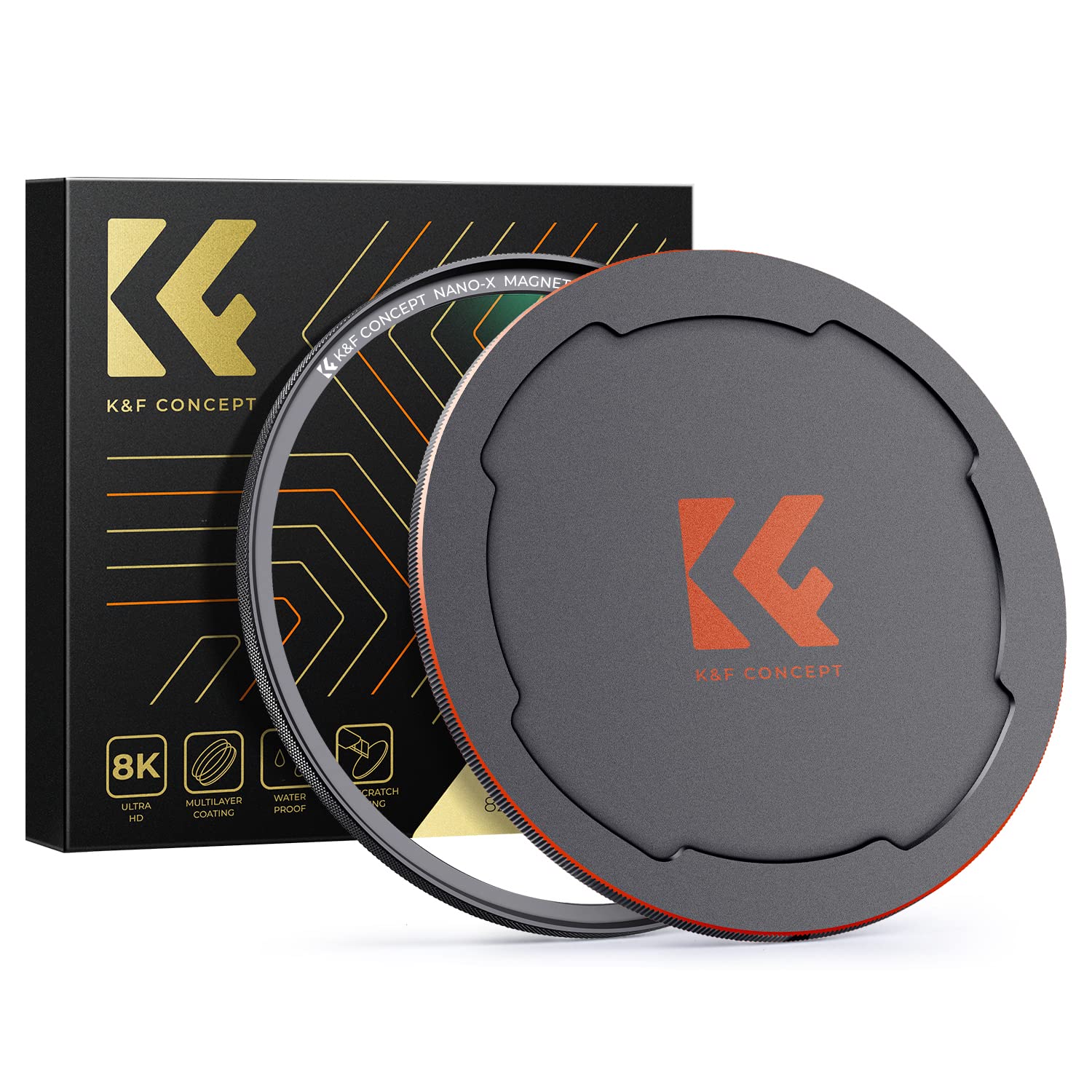 Foto 2 pulgar | Filtro De Lente K&f Concept Magnetic Mc Uv 77mm Nano-x Series - Venta Internacional.