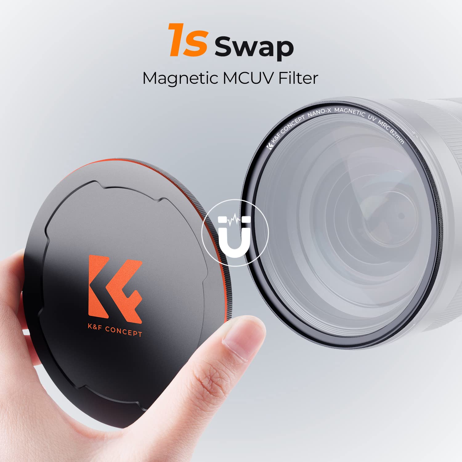 Foto 3 pulgar | Filtro De Lente K&f Concept Magnetic Mc Uv 77mm Nano-x Series - Venta Internacional.