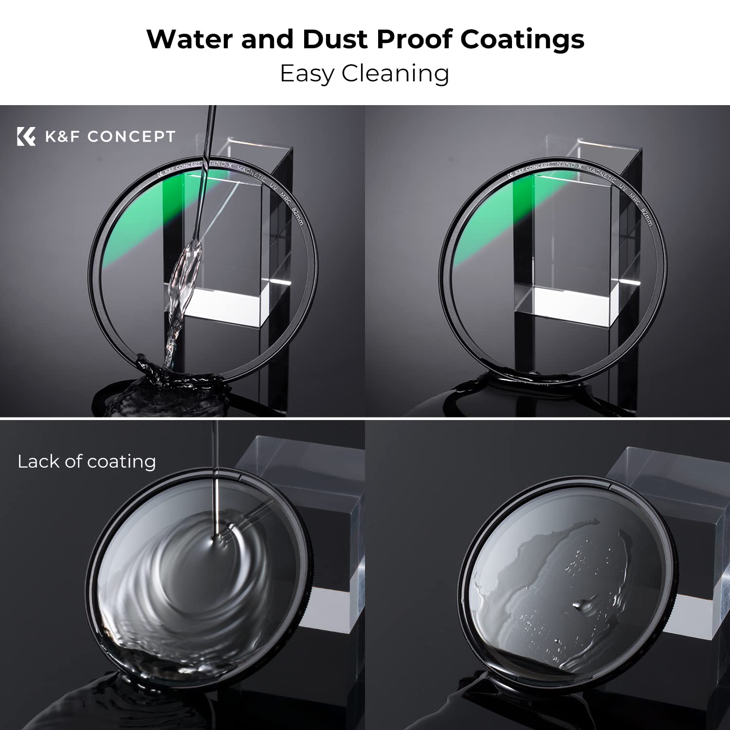 Foto 7 | Filtro De Lente K&f Concept Magnetic Mc Uv 77mm Nano-x Series - Venta Internacional.