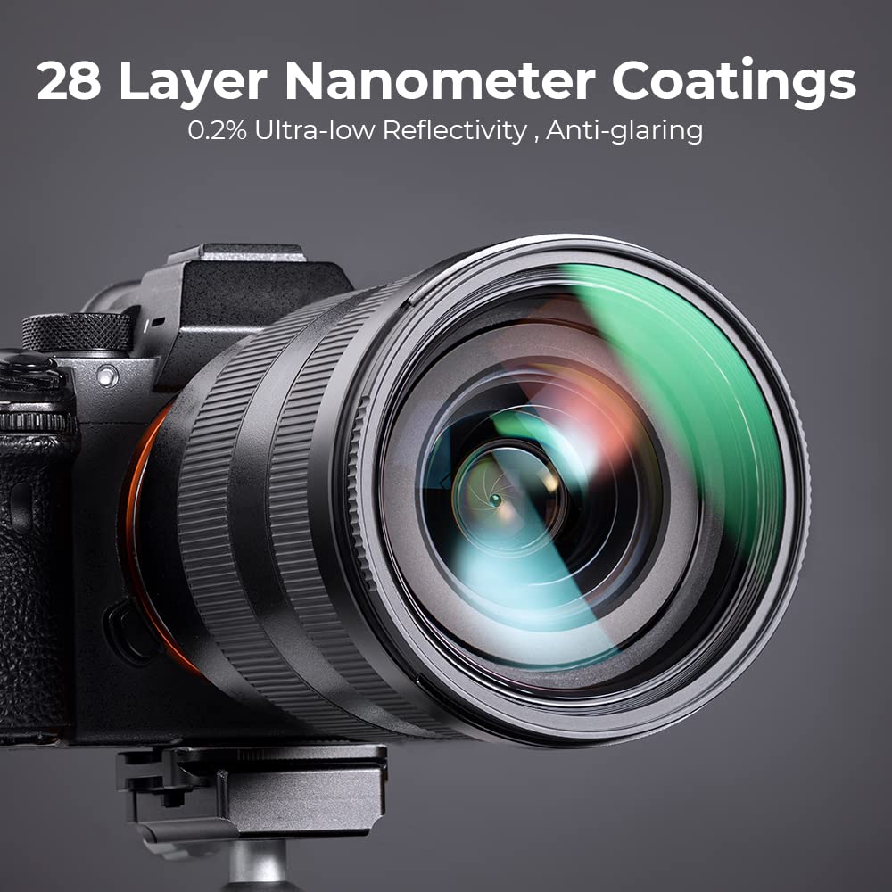 Foto 3 | Filtro De Protección Uv K&f Concept 62 Mm Para Lente De Cámara - Venta Internacional.
