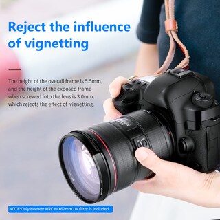 Foto 7 | Filtro De Protección Uv Neewer 67mm Mrc Para Lente De Cámara - Venta Internacional.