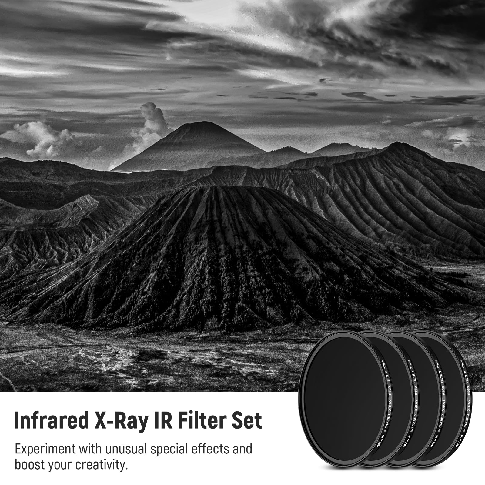 Foto 3 pulgar | Juego De Filtros Infrarrojos Neewer 77mm Ir720/ir760/ir850/ir950 - Venta Internacional.