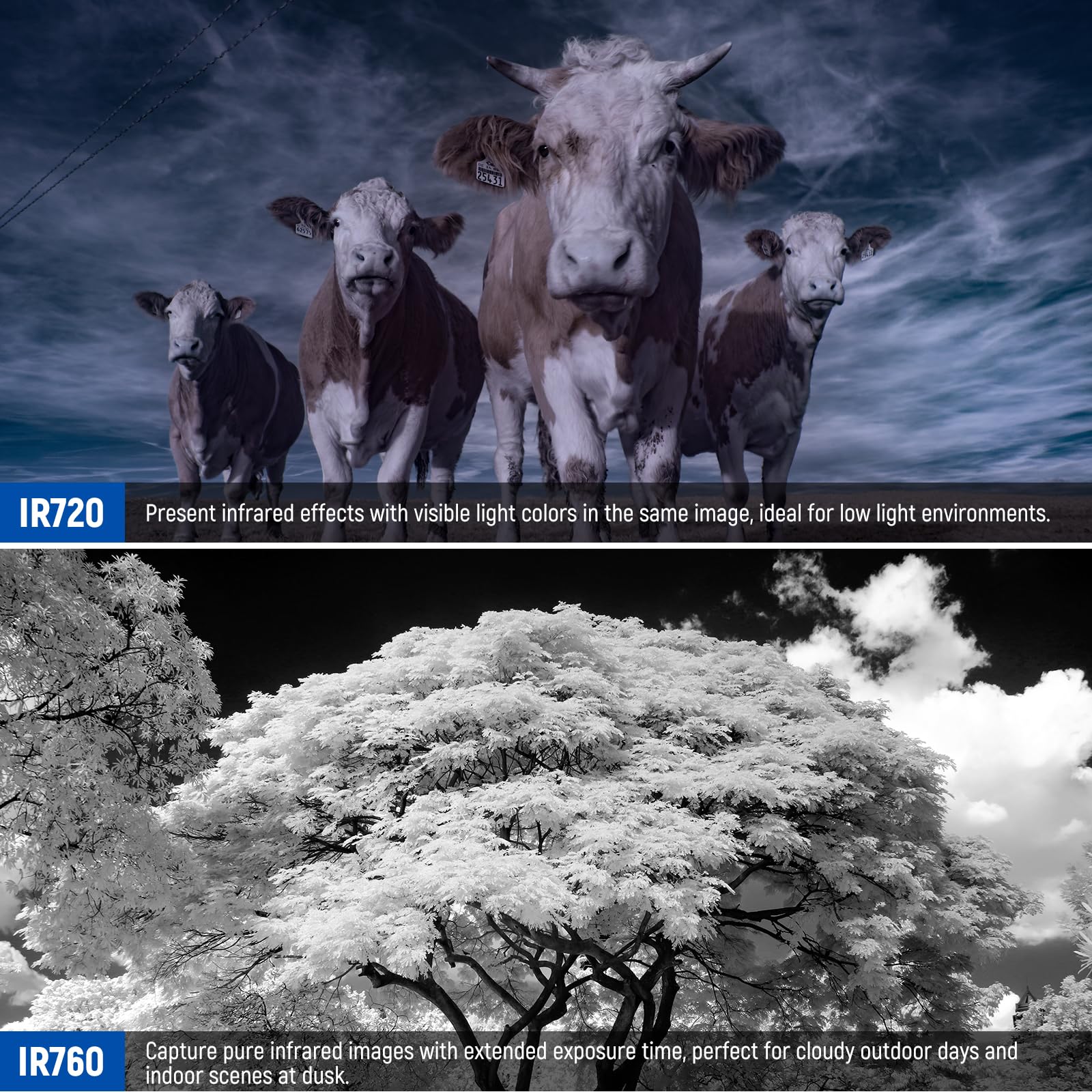 Foto 5 | Juego De Filtros Infrarrojos Neewer 77mm Ir720/ir760/ir850/ir950 - Venta Internacional.