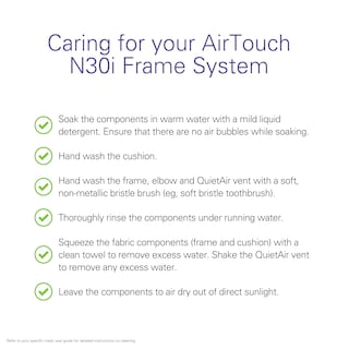Foto 5 | Máscara Nasal Resmed Airtouch N30i Frame System, Tamaño Estándar - Venta Internacional.