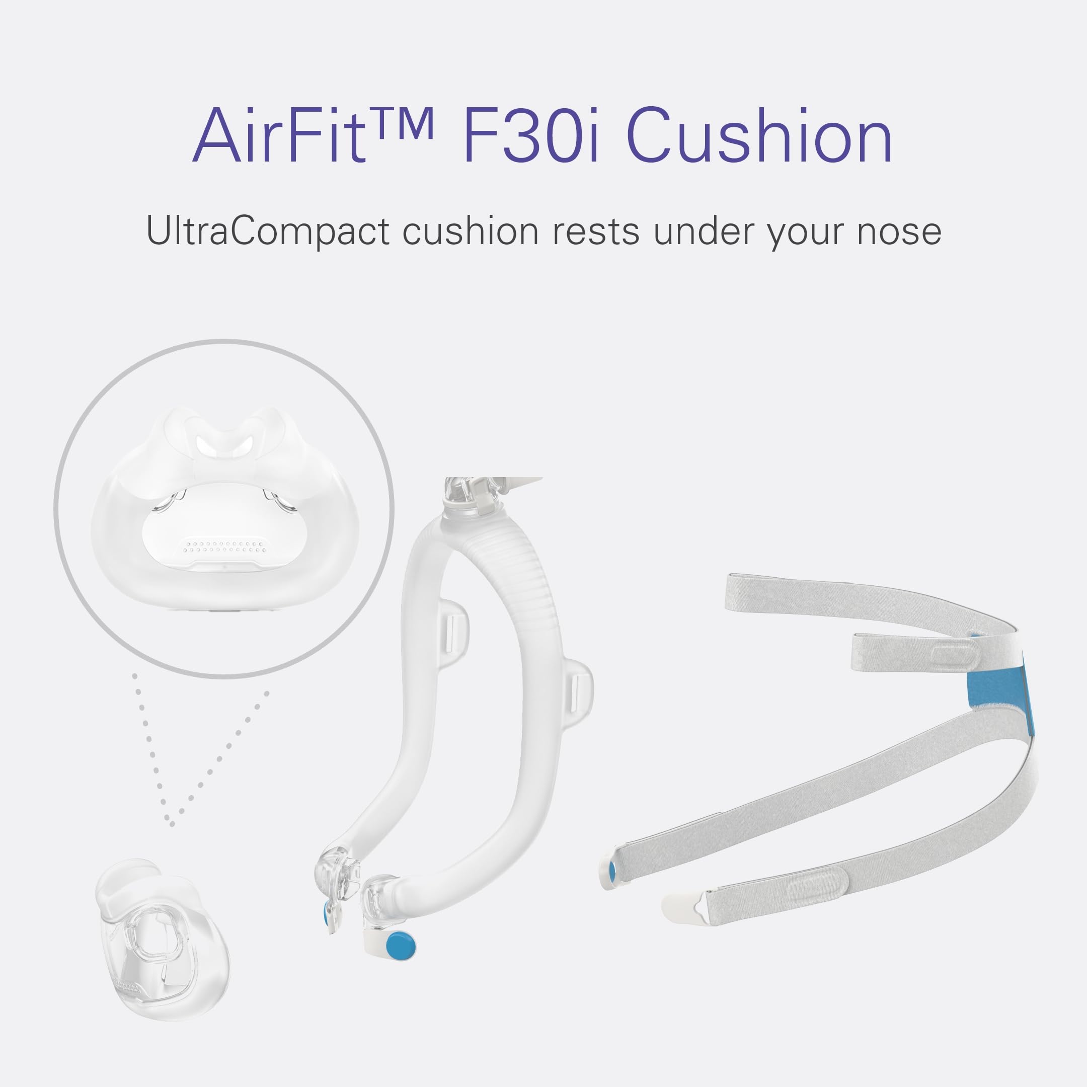 Foto 4 pulgar | Cojín de Repuesto ResMed AirFit F30i Integral- Venta Internacional