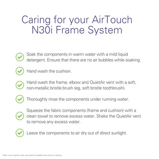 Foto 5 | Máscara Nasal Resmed Airtouch N30i Frame System Estándar/grande - Venta Internacional.