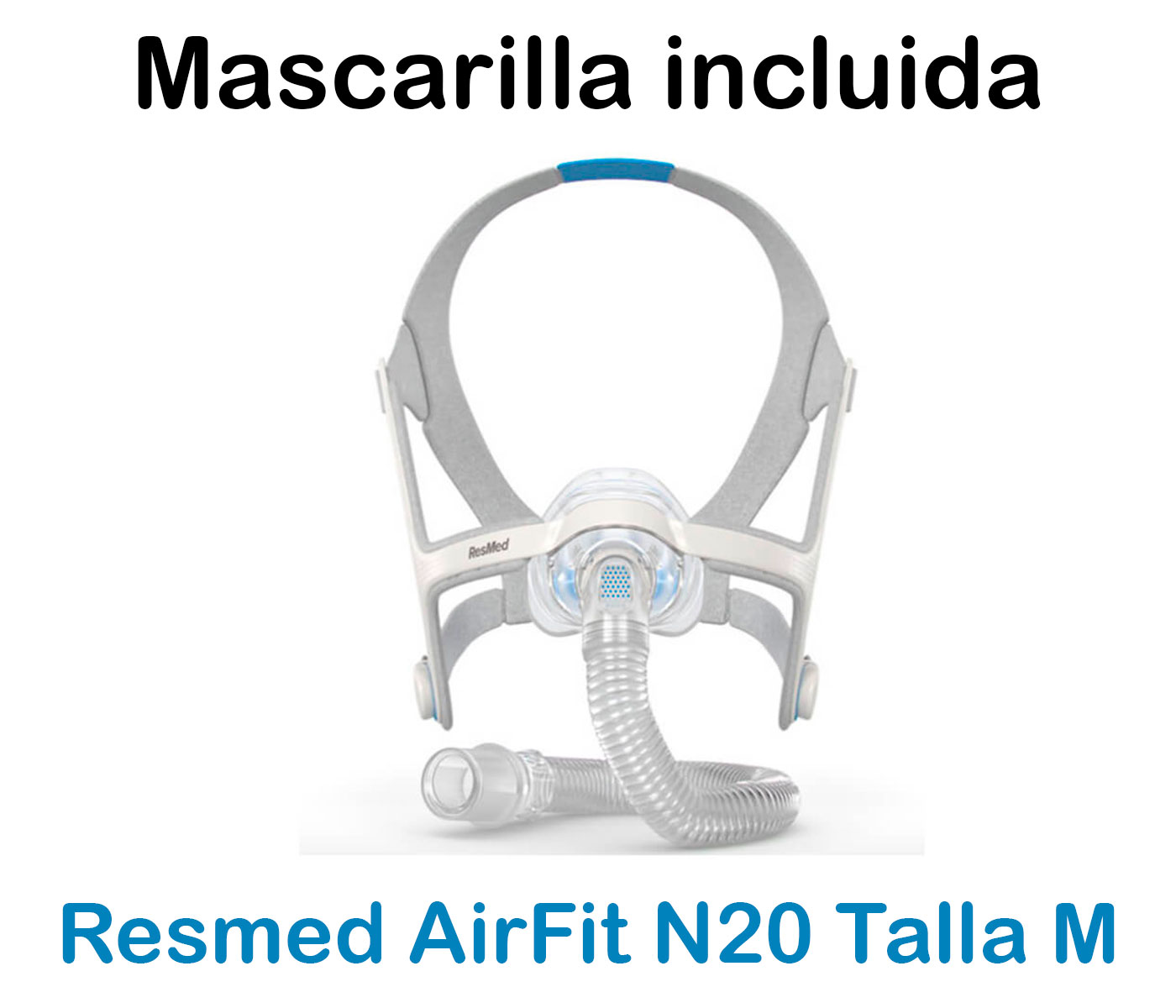 Foto 2 | Cpap Resmed Auto Con Humidificador Airsense 10 Autoset + Mascarilla Resmed Airfit N20 | Ajuste Automático Para A