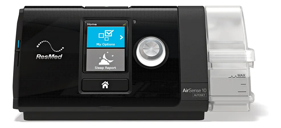 Foto 4 pulgar | Cpap Resmed Auto Con Humidificador Airsense 10 Autoset + Mascarilla Resmed Airfit N20 | Ajuste Automático Para A