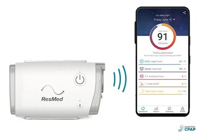 Foto 7 | Cpap Airmini Auto Resmed con Kit de Instalación y Mascarilla