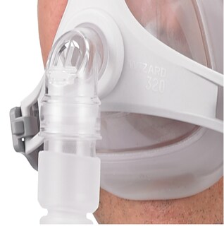 Foto 3 | Mascarilla Oronasal Wizard 320 Mediana M Apex Gris
