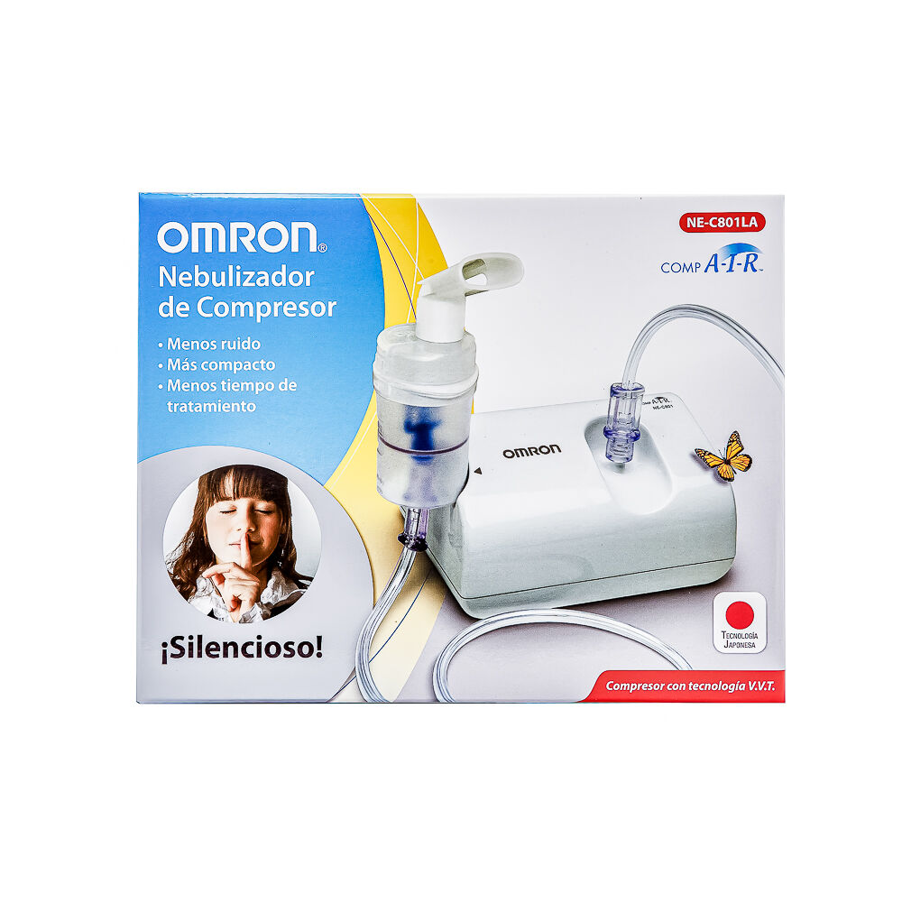 Nebulizador de Compresor Omron NE-C801LA color Blanco