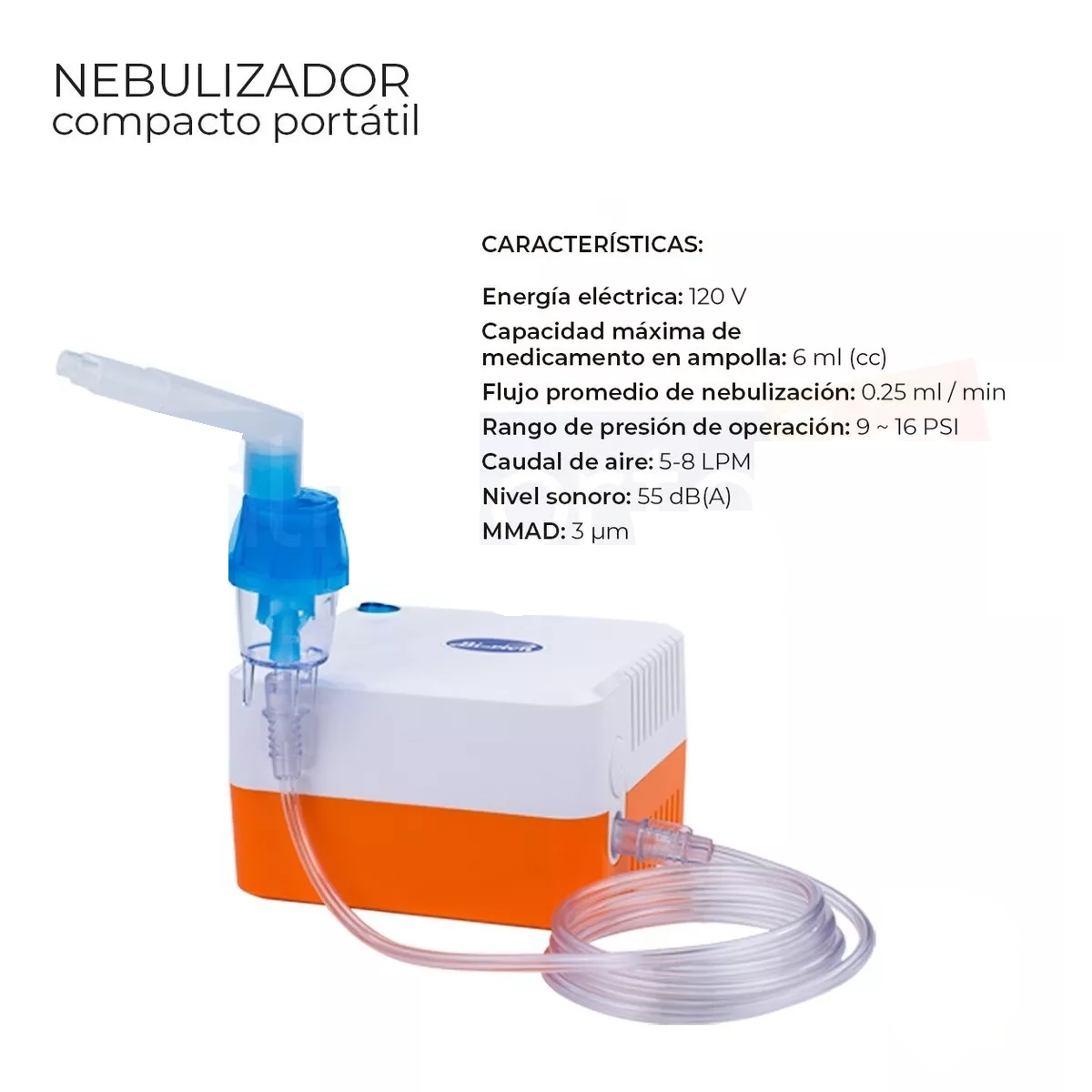 Foto 2 | Nebulizador Eo Safe Imports Esi10230 Multicolor