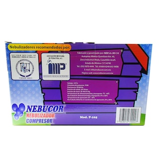 Foto 6 | Nebulizador de Compresor Nebucor P-105 Amarillo 1 Pieza