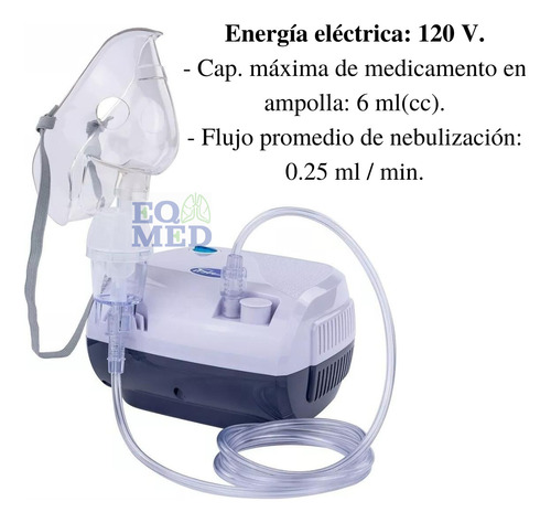 Foto 4 pulgar | Nebulizador Super Silencioso Adulto Y Infantil Marca Bi-rich