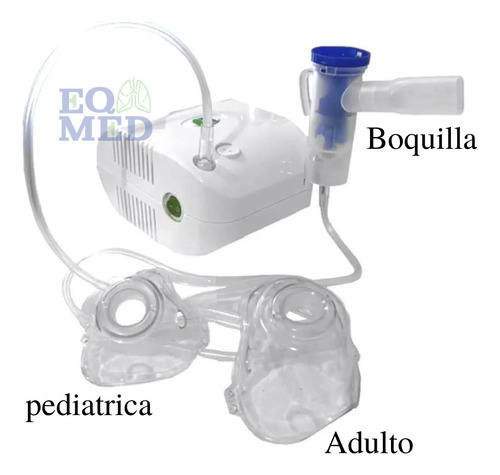 Foto 4 pulgar | Nebulizador Compresor  Adulto/infantil Accesorios Silencioso