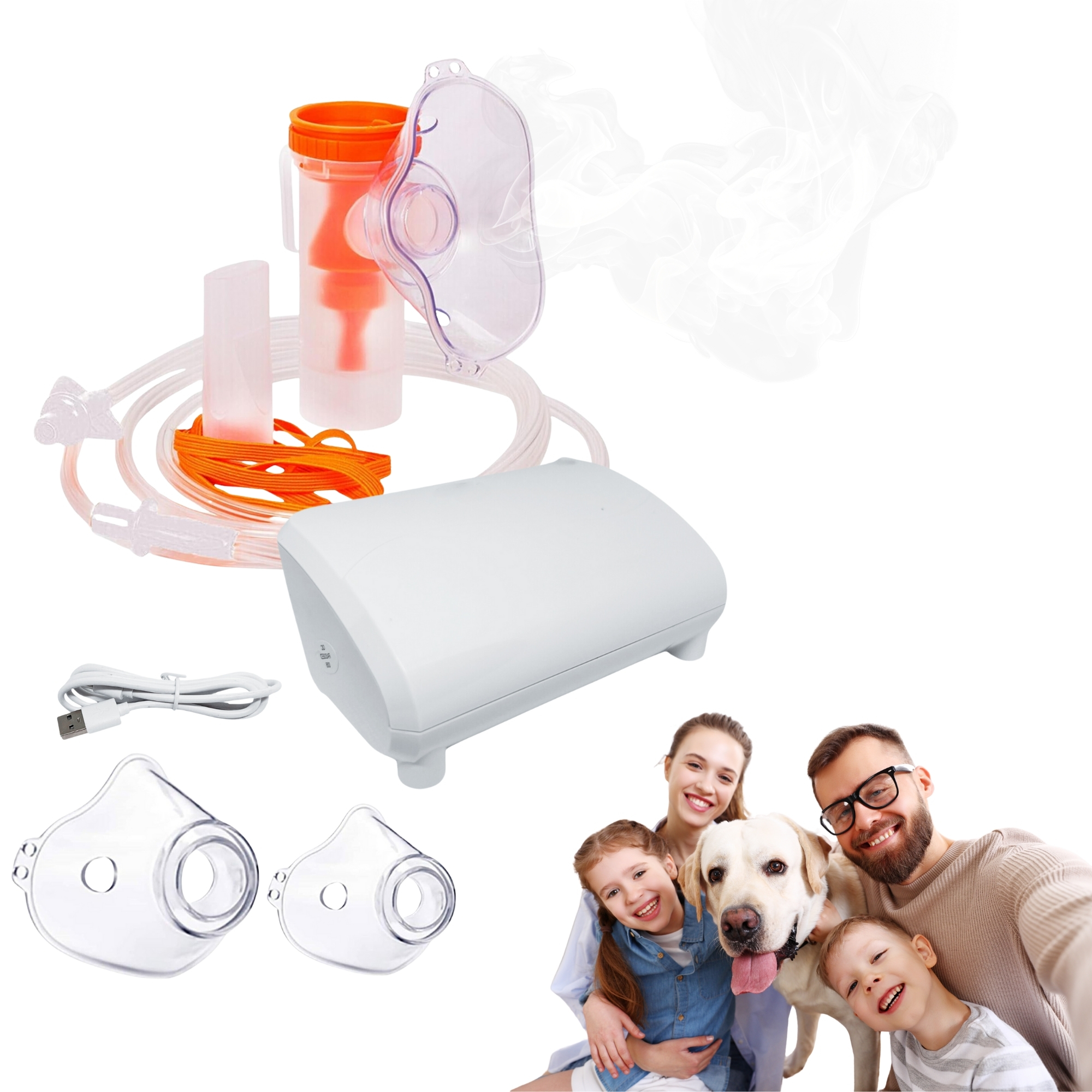 Foto 2 pulgar | Mini Nebulizador Portátil Para Niños, Adultos Y Mascotas
