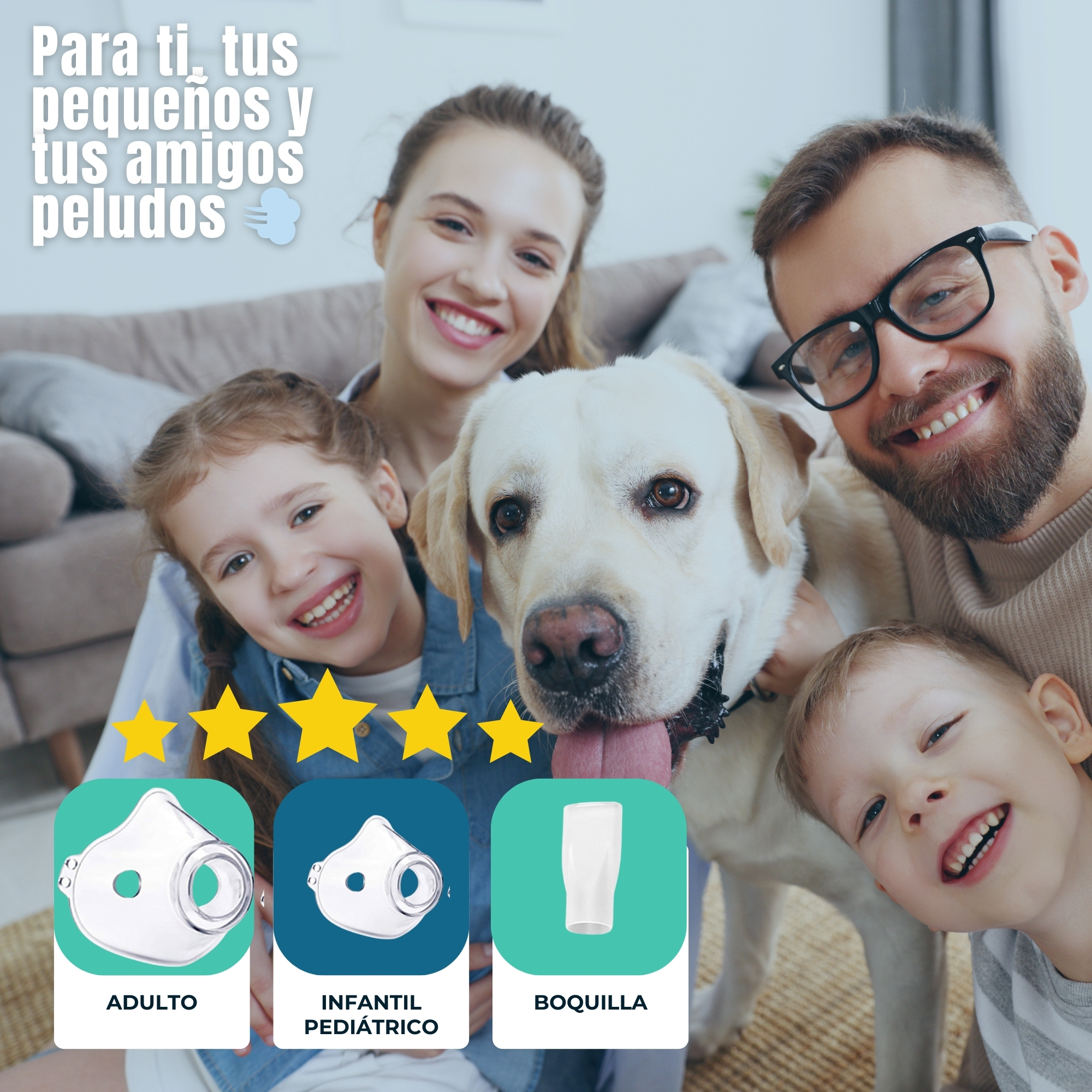 Foto 3 pulgar | Mini Nebulizador Portátil Para Niños, Adultos Y Mascotas