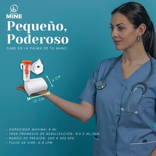 Foto 3 | Mini Nebulizador Portátil Para Niños, Adultos Y Mascotas