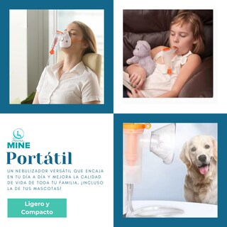 Foto 7 | Mini Nebulizador Portátil Para Niños, Adultos Y Mascotas