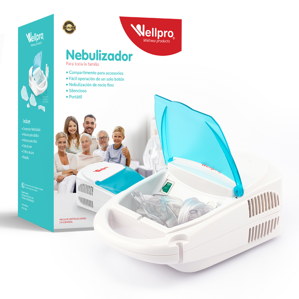 Foto 2 pulgar | Nebulizador Wellpro Adulto Nba-01wa