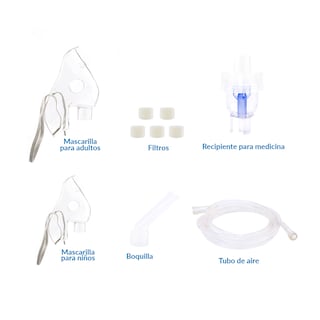 Foto 5 | Nebulizador Wellpro Pediátrico Elefante Celeste
