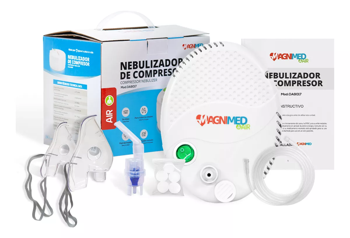 Foto 1 | Nebulizador de Compresor Infantil Y Adulto - Compacto Ideal para Asma Alergias y Otros Trastornos Respiratorios