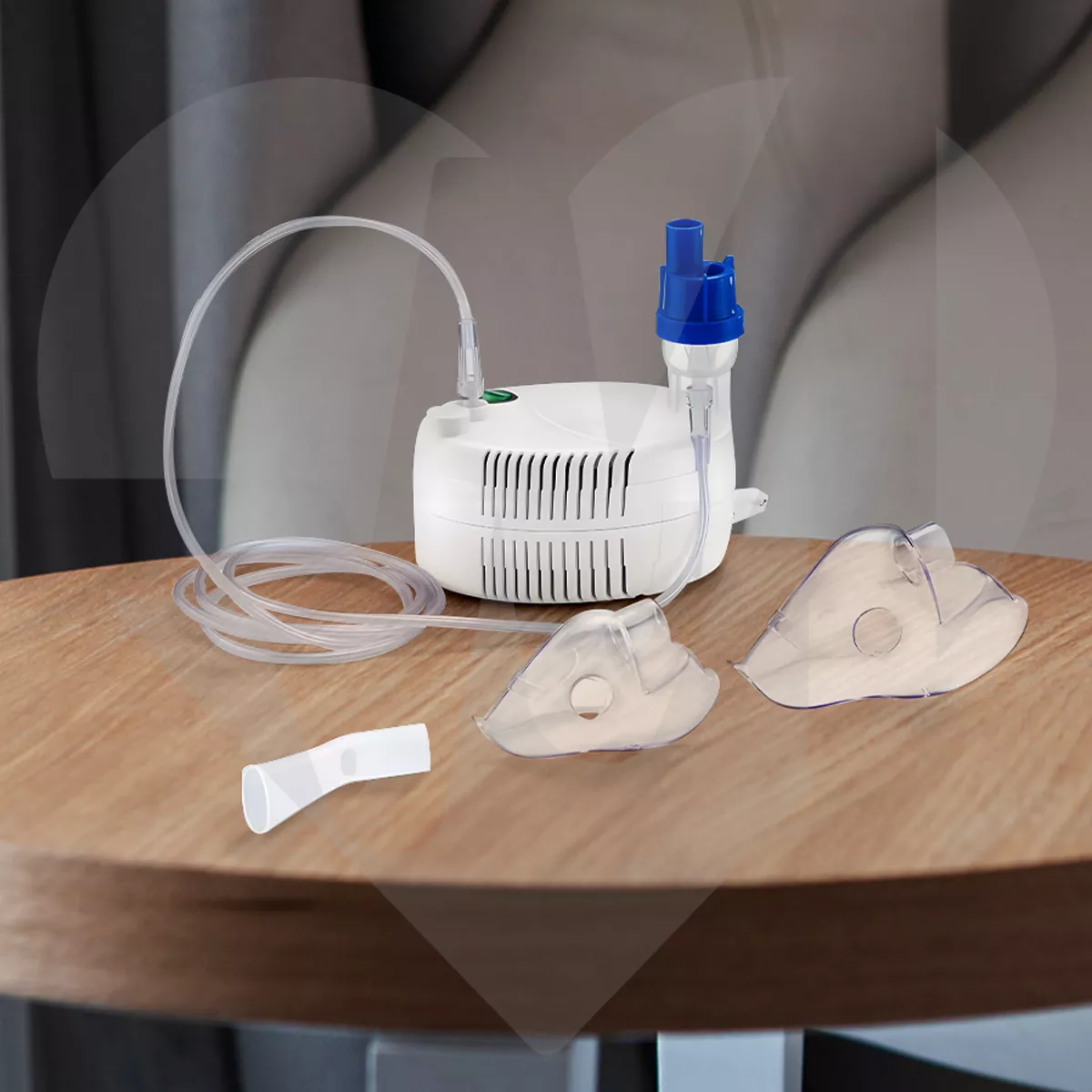 Foto 8 pulgar | Nebulizador de Compresor Infantil Y Adulto - Compacto Ideal para Asma Alergias y Otros Trastornos Respiratorios