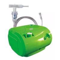 Foto 1 | Nebulizador De Compresor Con Pistón Adulto Eo Safe Imports Esi-17359-1 Verde
