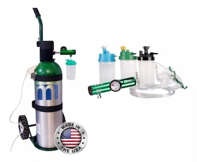 Foto 1 | Equipo De Oxígeno Tanque De 1,732lts Medfex - Kit Todo Incluido