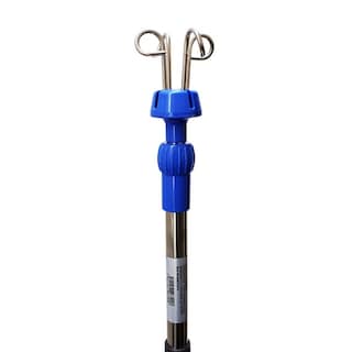 Foto 2 | Porta Sueros 5 Ruedas Con Base Acero Inoxidable Medimetrics