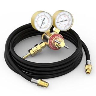 Foto 1 | Regulador De Soldadura A Gas Yeswelder Argon Co2 Con Manguera De 2,5 M - Venta Internacional.