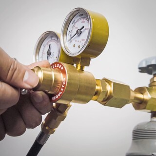 Foto 6 | Regulador De Soldadura A Gas Yeswelder Argon Co2 Con Manguera De 2,5 M - Venta Internacional.