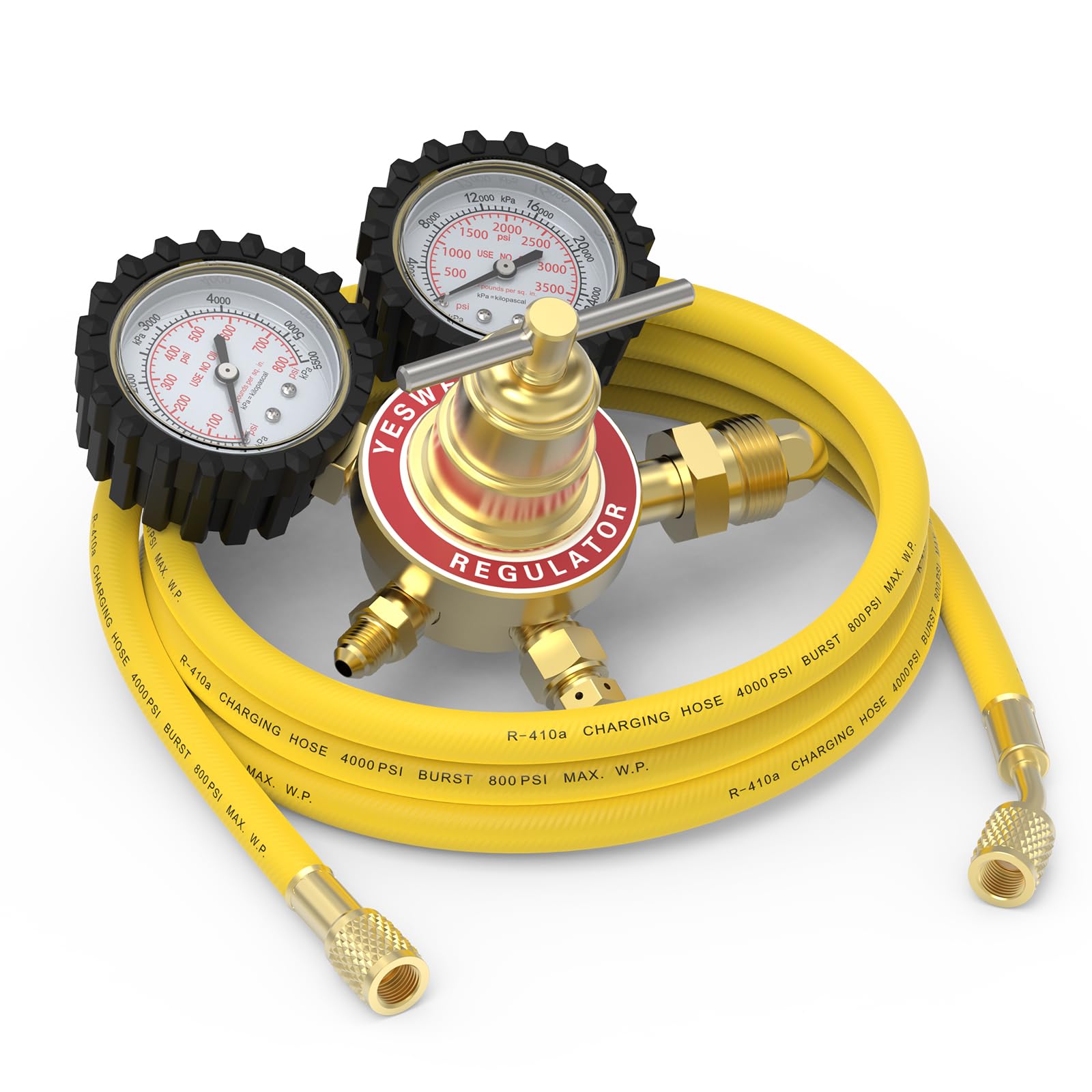 Foto 1 | Regulador De Nitrógeno Yeswelder 0-800 Psi Con Manguera De Entrada Cga580 - Venta Internacional.