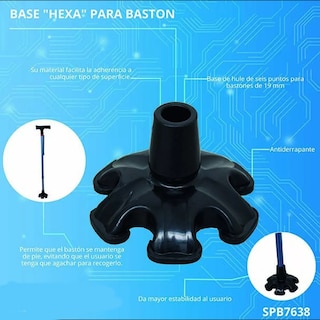 Foto 2 | Base Para Baston Hexa Spb7638 Antiderrapante Speedy