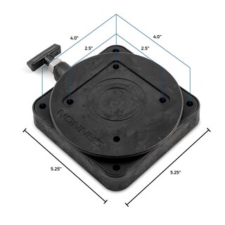 Foto 4 | Base De Montaje Giratoria Downrigger Cannon 2207003 Negra - Venta Internacional.