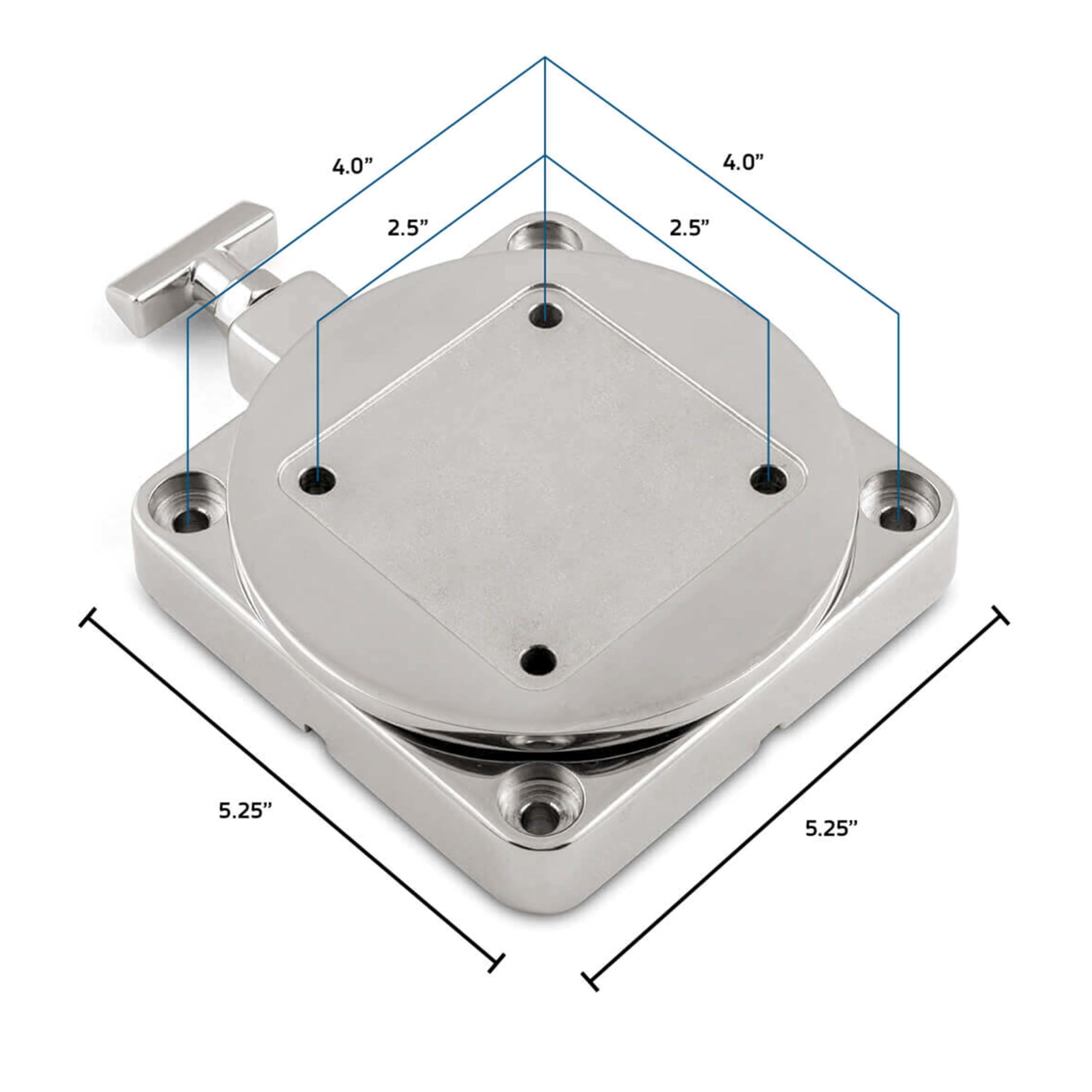 Foto 4 | Base De Montaje Giratoria Para Downrigger Cannon 1903002, Inoxidable - Venta Internacional.